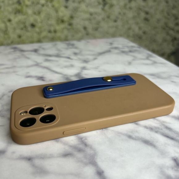 🆕 1pc Phone Strap Finger Grip (Navy) - Picture 2 of 8